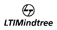 LTIMindtree logo with L&T monogram and black text.
